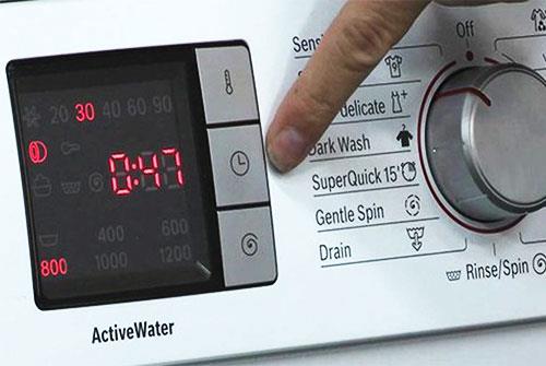 معنی علامت ها و دکمه های روی ماشین لباسشویی بهی